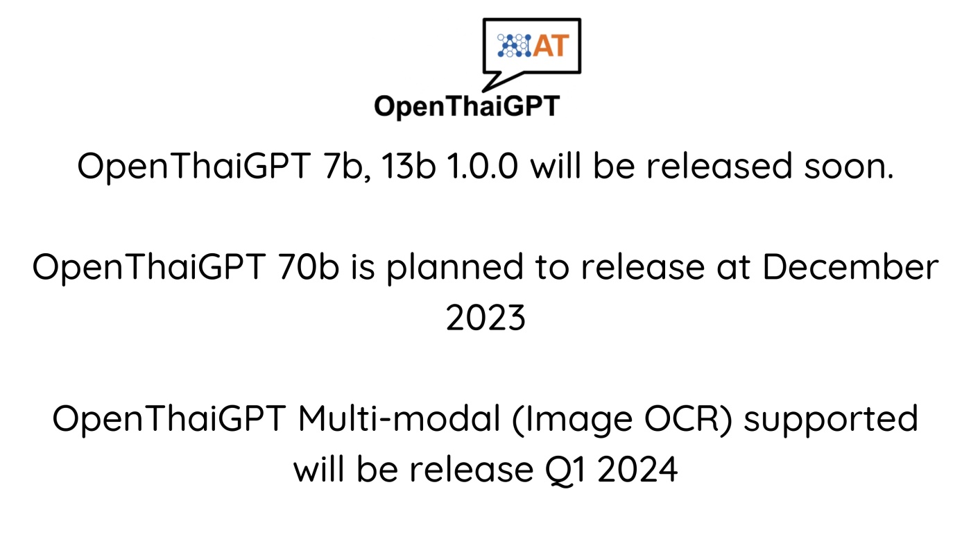 OpenThaiGPT version 70b